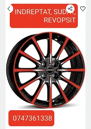 Indrept sudez roluit orice tip de janta,aluminiu tabla r15,r16,r17,r18 - imagine 2