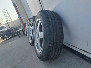 Vând roti complete r15 borbet original 5x112  - imagine 3