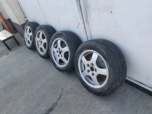 Vând roti complete r15 borbet original 5x112  - imagine 4