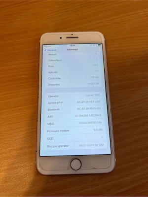 iphone 7 plus roze gold frumos  - imagine 5