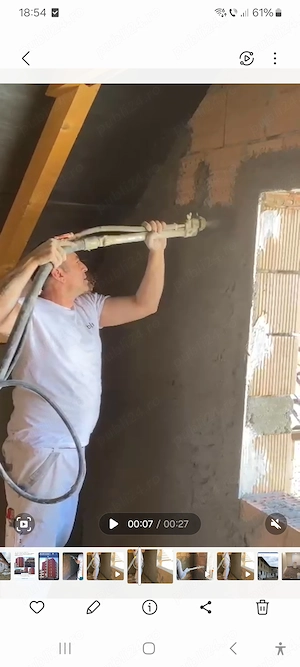 Vind pompa de tencuit!