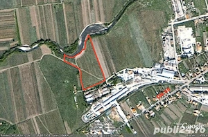 Vând în ăntregime un teren intravilan în orașul Hațeg cu suprafața de 3,4 ha - imagine 2