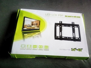 Vând suport tv de perete diagonala TV maxim 105 cm=42 inch