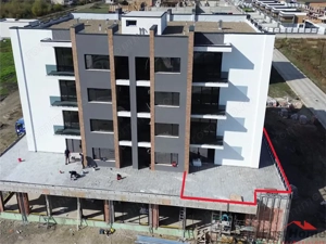 Ap 2 cam, etaj 1, terasa proprie 100 mp, complex Ozone, comision 0%