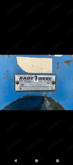 vând grapă rotativa rabe  - imagine 4