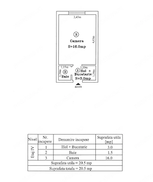 Garsonieră, ideală pentru investiție   Lipovei, lângă Iulius Mall