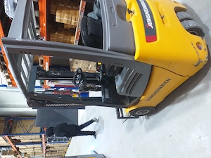 Stivuitor Jungheinrich 48V in stare f buna , incarcator si bidon baterie originale , ISCIR - imagine 5