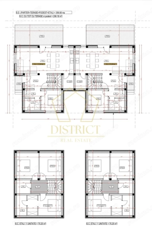 Duplex cu 5 camere, despărțit prin camera tehnica, la asfalt | Mosnita Veche - imagine 4