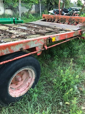 Remorca Trailer Platforma Welger - imagine 2