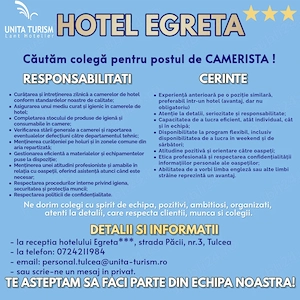 Angajam camerista cu experienta 