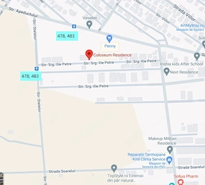 Închiriere garsonieră decomandată  31,50 mp  demisol înalt  1350 LEI  Sg. Ilie Petre - lângă Penny