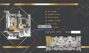 Apartament 2 camere Militari Residence 82.900 euro - imagine 13