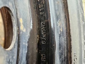 Jante otel Dacia Logan/Sandero 4*100, 6J, ET50 R15 - imagine 5