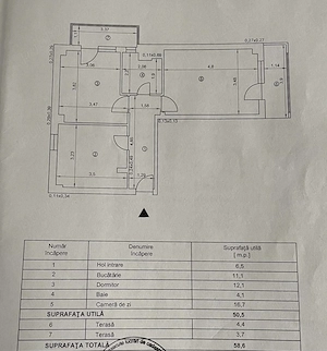 Apartament 2 cam, decomandat, et 3 4 Tudor Vladimirescu 229, IRUC