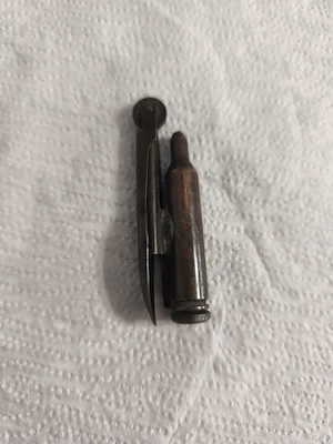 Bricheta Militara Trench Art 