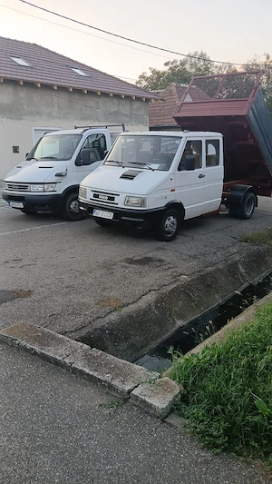 De vânzare 2 buc iveco + o bena basculabila completă  tel   - imagine 5