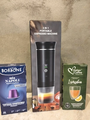 mașină de cafea portabilă