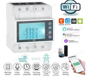 Vand siguranta smart   wifi   monofazic sau trifazic   mai multe functii stie sa faca