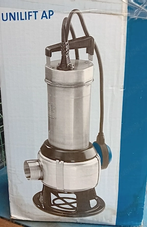 Pompă pentru ape uzate, nouă