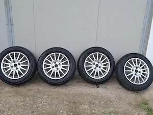 Vând jante de aluminiu cu anvelope mixte - imagine 2