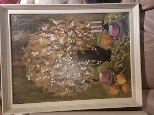 Natura statica cu vasc Lucilia Armasu Negri