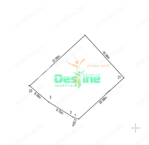  Miroslava - Gaureni,  teren 456 mp - imagine 2