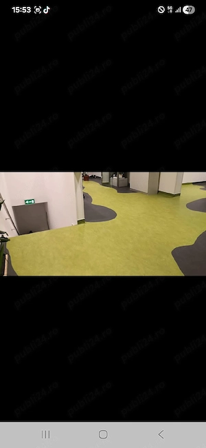 montaj covor pvc si comercializare produse tarket