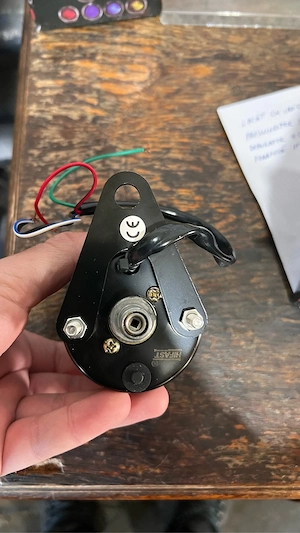 Contor de viteza / ceas bord / kilometraj universal pe tru motocicleta - imagine 2