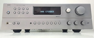 NAD C 725BEE   Stereo Receiver   PowerDrive Amp   Audiophile Series