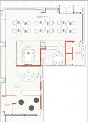 OPORTUNITATE ! Spatiu de birou ,modern, zona Semicentrala  - imagine 15