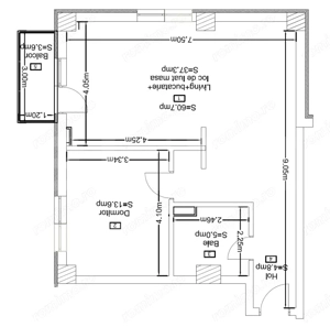 Apartament 2 camere, 61mp, bloc nou, zona Corneliu Coposu - imagine 5