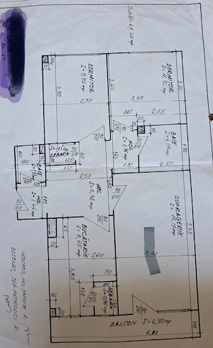 Decomandat 3camere ,2 bai Balcon mare,foarte calduris  - imagine 9