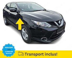 Aripa fata dreapta Nissan Qashqai 2 2013-2017 NEGRU VOPSITA