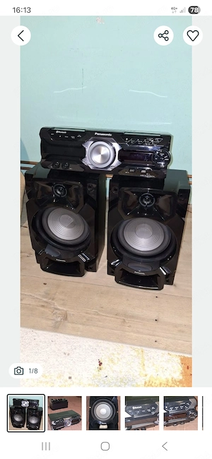 Sistem audio Panasonic SA-AKX 520