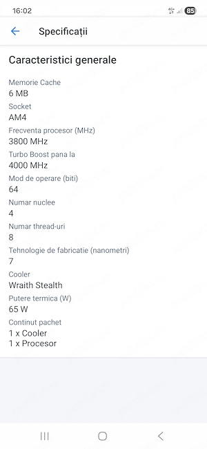 Procesor amd ryzen 3 4100