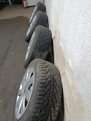 Jante vw,skoda,seat, audi 5x112 16 anvelope 205 55 16, foarte bune 6-7mm - imagine 8