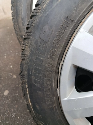 Jante vw,skoda,seat, audi 5x112 16 anvelope 205 55 16, foarte bune 6-7mm - imagine 7