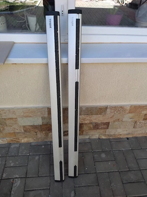 Bare auto Thule Wingbar 118cm + kit prindere pt. bare longitudinale