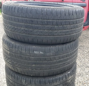 set 4 anvelope vara 245/45/18 Goodyear 7 mm - imagine 3