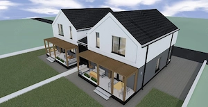 Duplex modern Nordic  - imagine 4