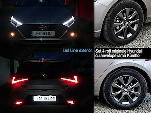 Hyundai i20 Led Line 1.2 84CP 5DR, ireproșabilă, proprietar, garanție 2028 (5 ani fără limită km) - imagine 7