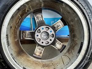 Roti Saab/Opel jante alu si anvelope 225 45 r17 Goodyear vara - imagine 5