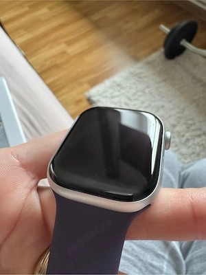 Vand apple watch 11, gps, 46 mm, silver ca nou
