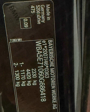 BMW 5.20d . XDrive . 190 CP . Cutie Automata + Padele . An 2016 Noiembrie . Vanzare in consignatie  - imagine 12