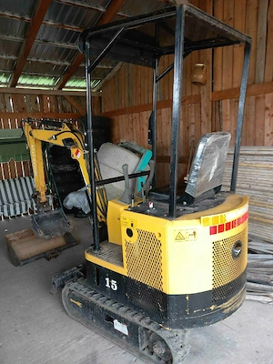 Vand mini excavator MACAO CT15  - imagine 2