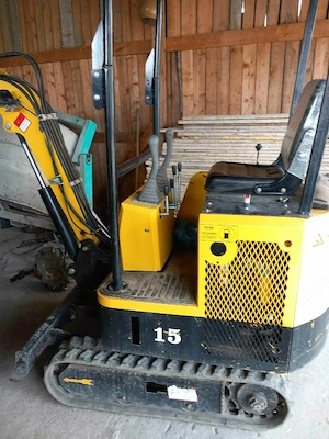 Vand mini excavator MACAO CT15  - imagine 3