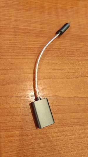 DD HIFI MFI06F - Cablu de date Lightning Male la USB-A Female OTG - imagine 3