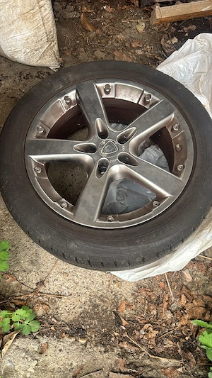 Vând urgent jante aliaj cu cauciucuri  - imagine 5