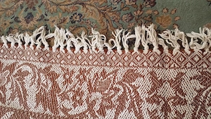 O cuvertura mare bumbac 100 la 100.