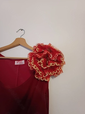 Rochie catifea VirginiaLinul - imagine 4